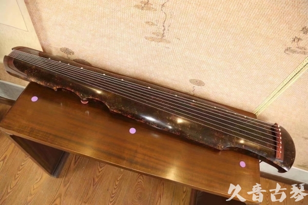文山壮族苗族自治州●久音古琴  ●臻品推荐  20230516[犀牛皮纹伏羲]