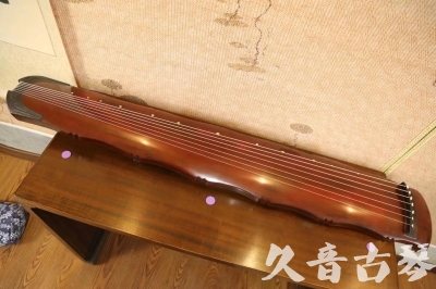 文山壮族苗族自治州●久音古琴  ●典藏系列 20230807 [红洒金竹节]